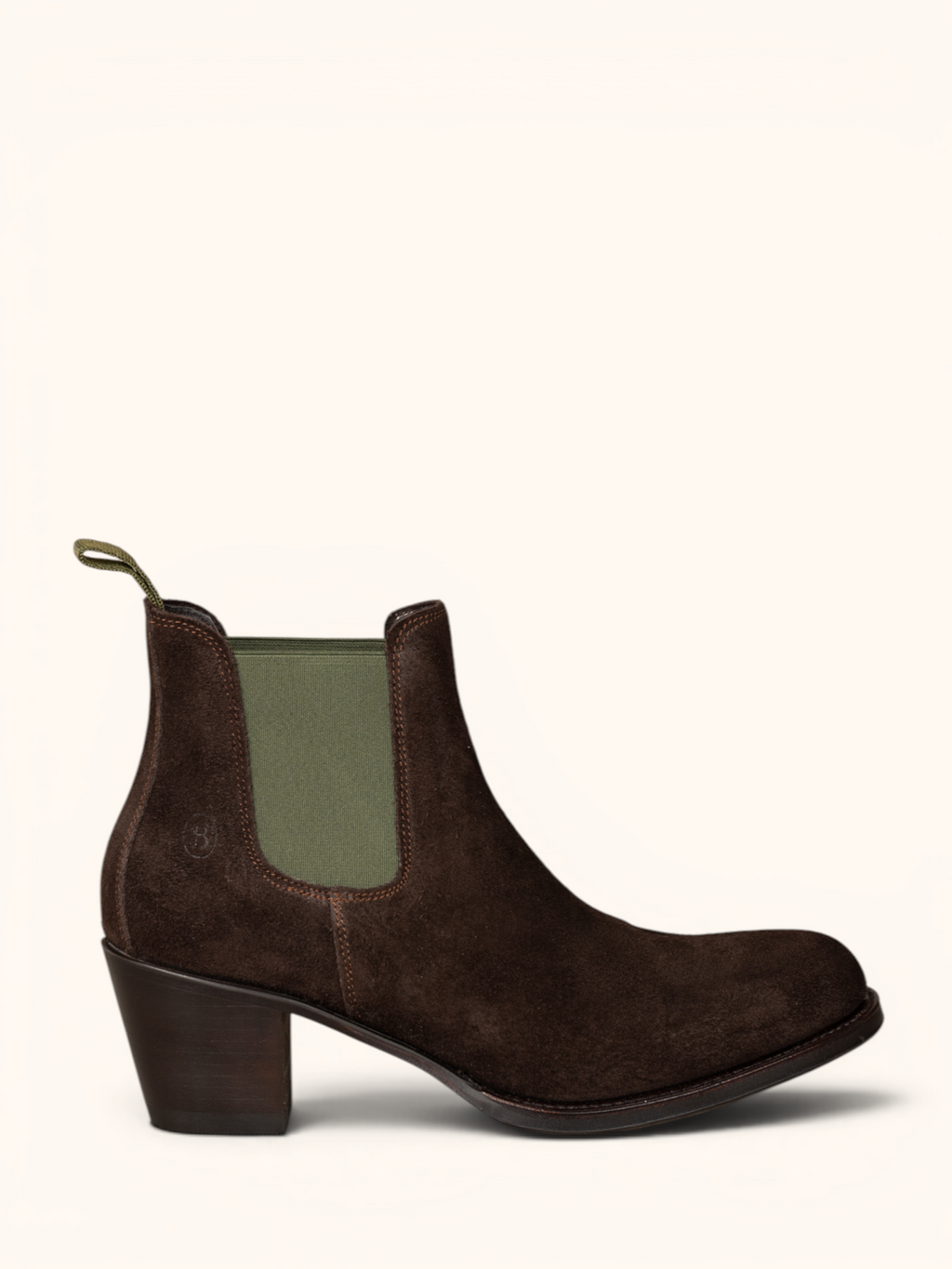 Heeled Ankle Boot - Chocolate Brown