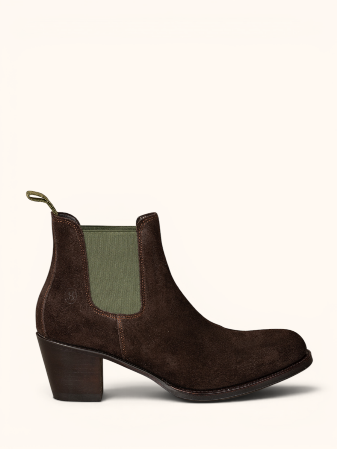 Heeled Ankle Boot - Chocolate Brown