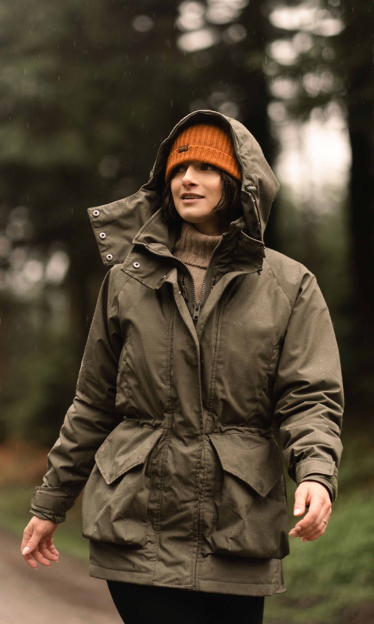 Womens Forester Coat Black