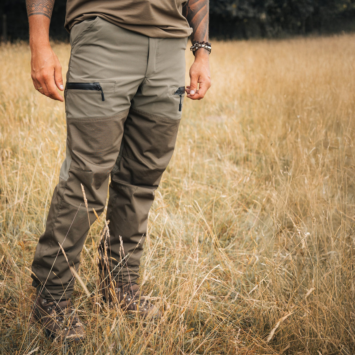 Mens Water Resistant Venator Trousers Navy