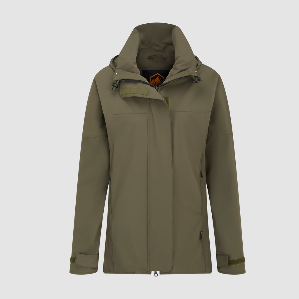 Womens Rainshield Jacket Olive Green