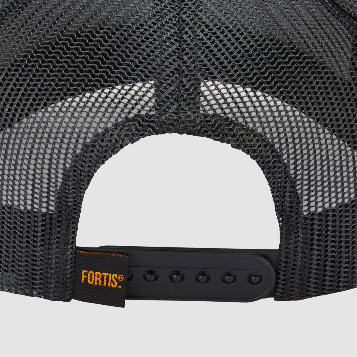 Black Apex Trucker Cap