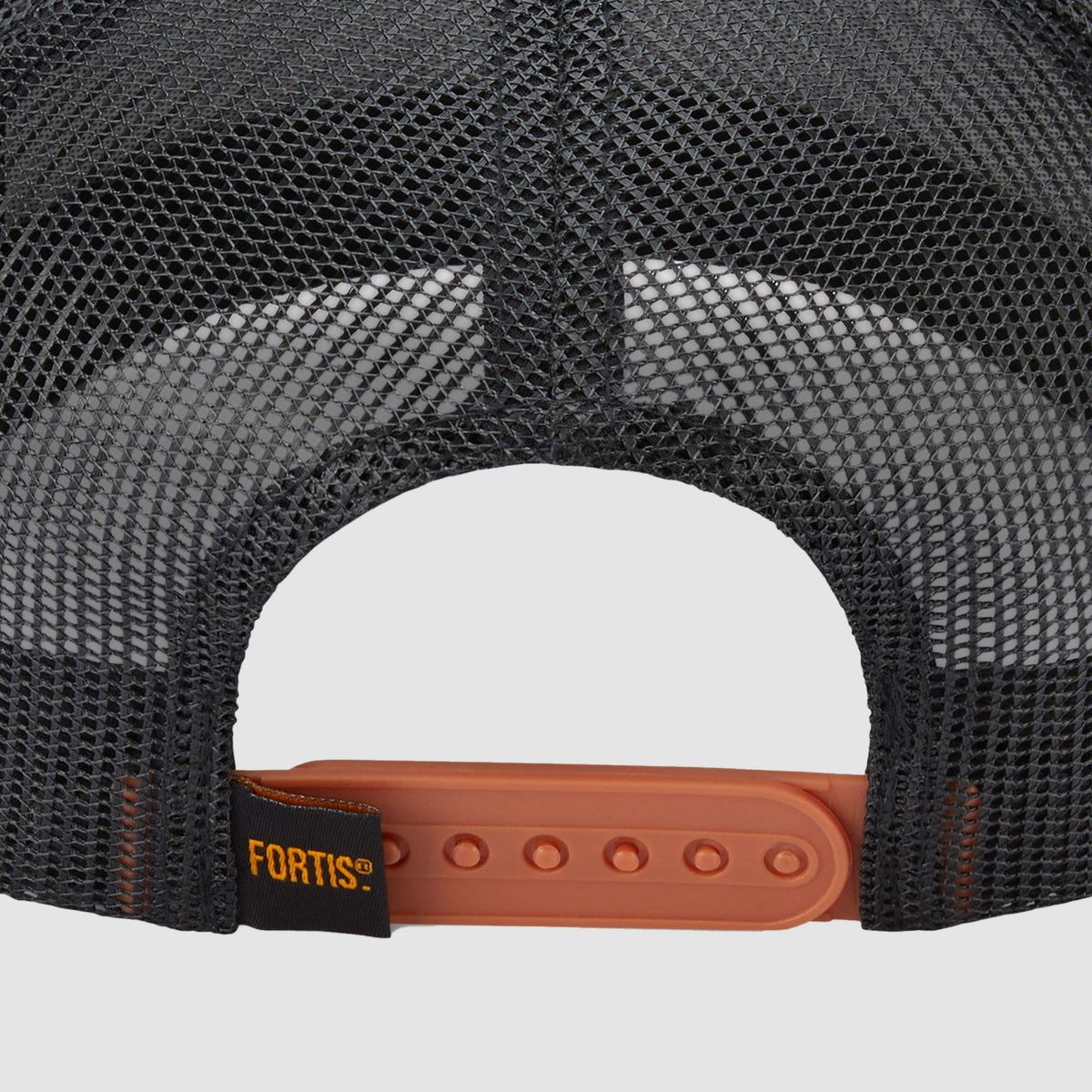 Orange Apex Trucker Cap