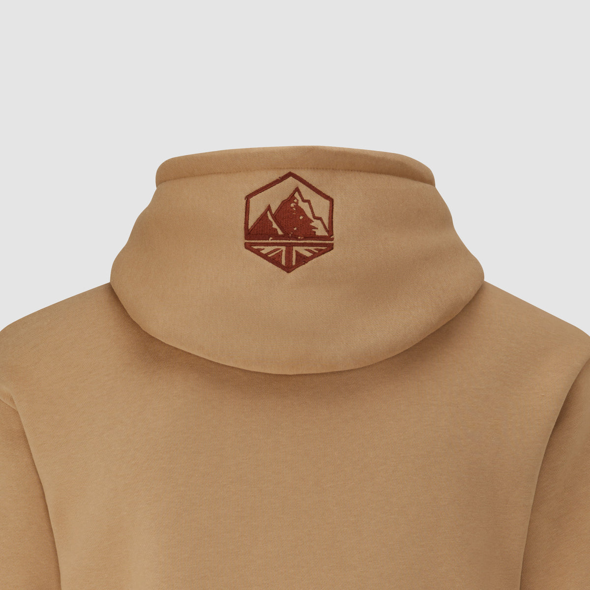 Terra Embroidered Hoodie Coyote