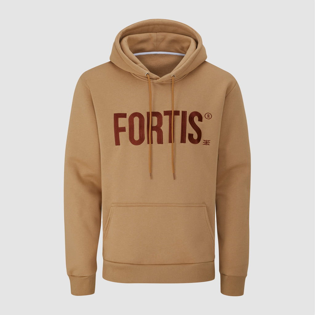 Terra Embroidered Hoodie Coyote