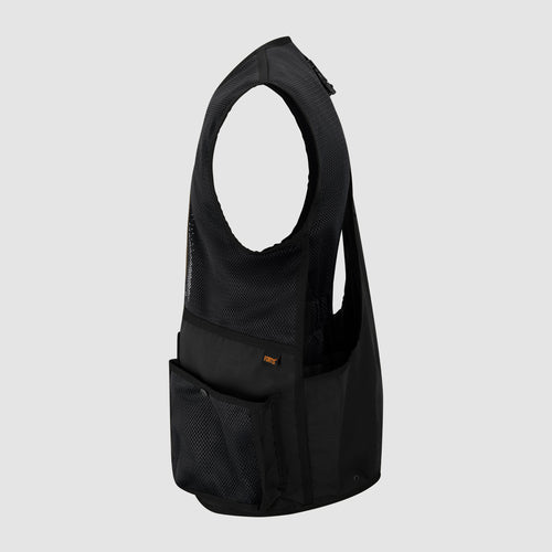 Field Vest Cinched Black