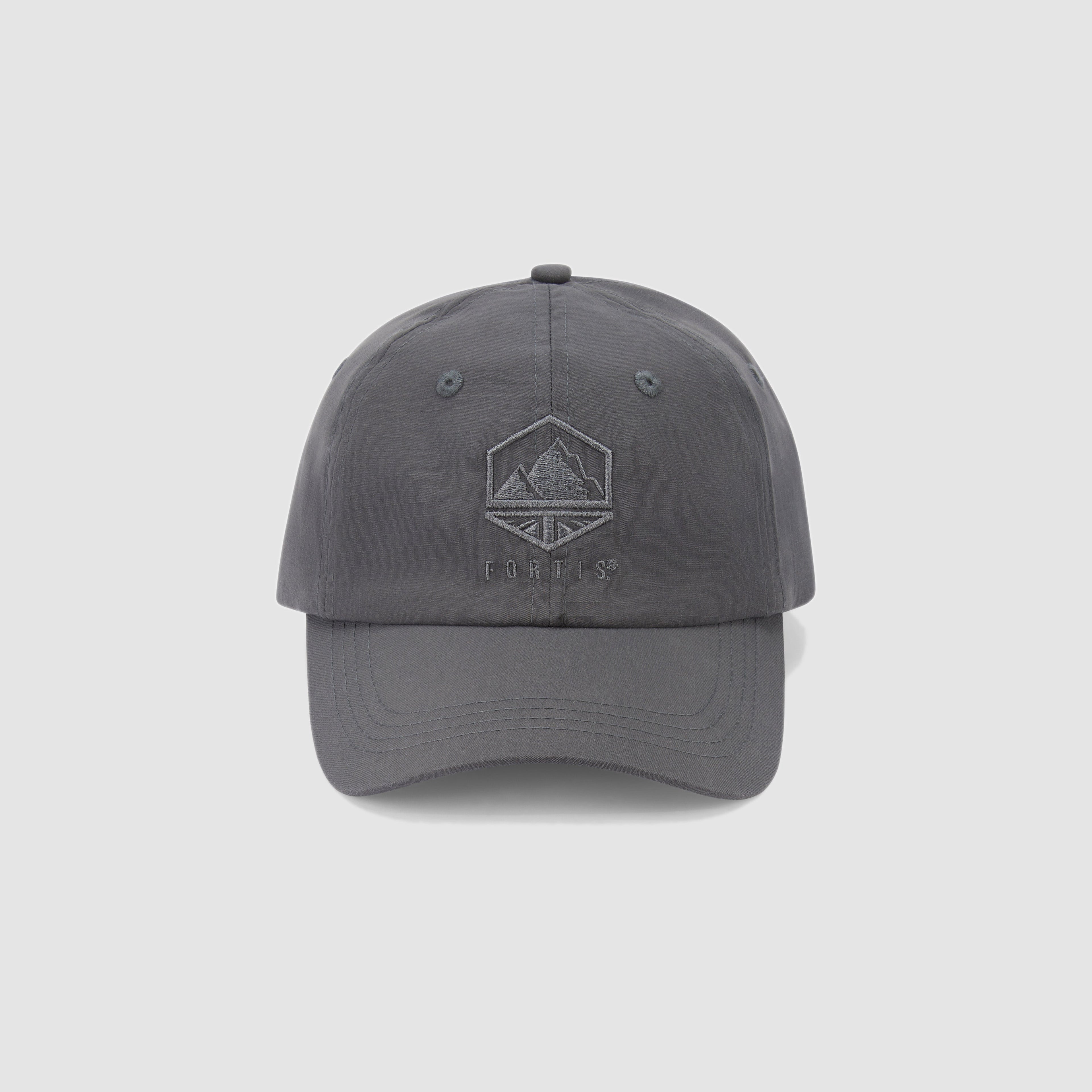 Grey Apex Ripstop Baseball Cap