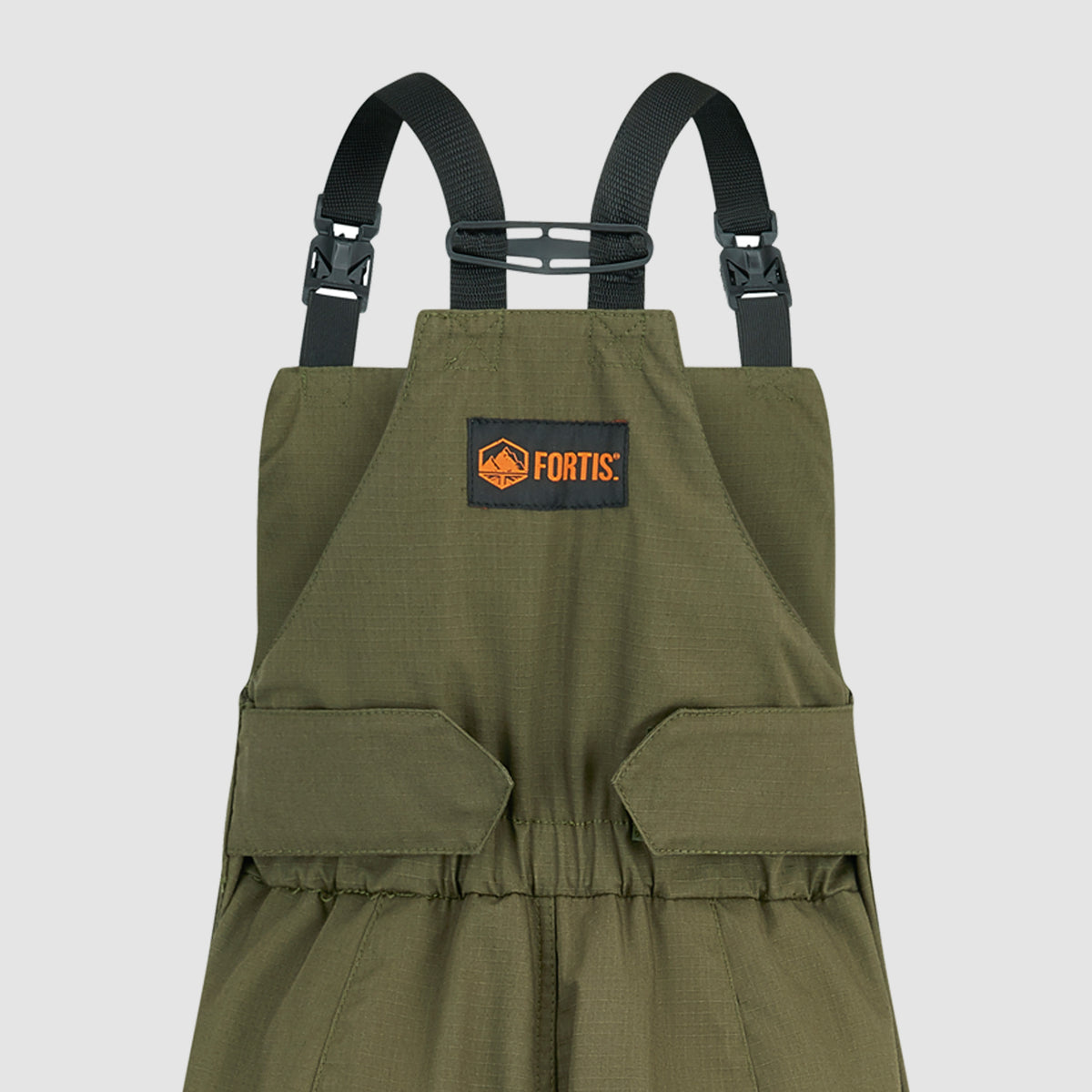 Womens Bib and Brace Olive Green