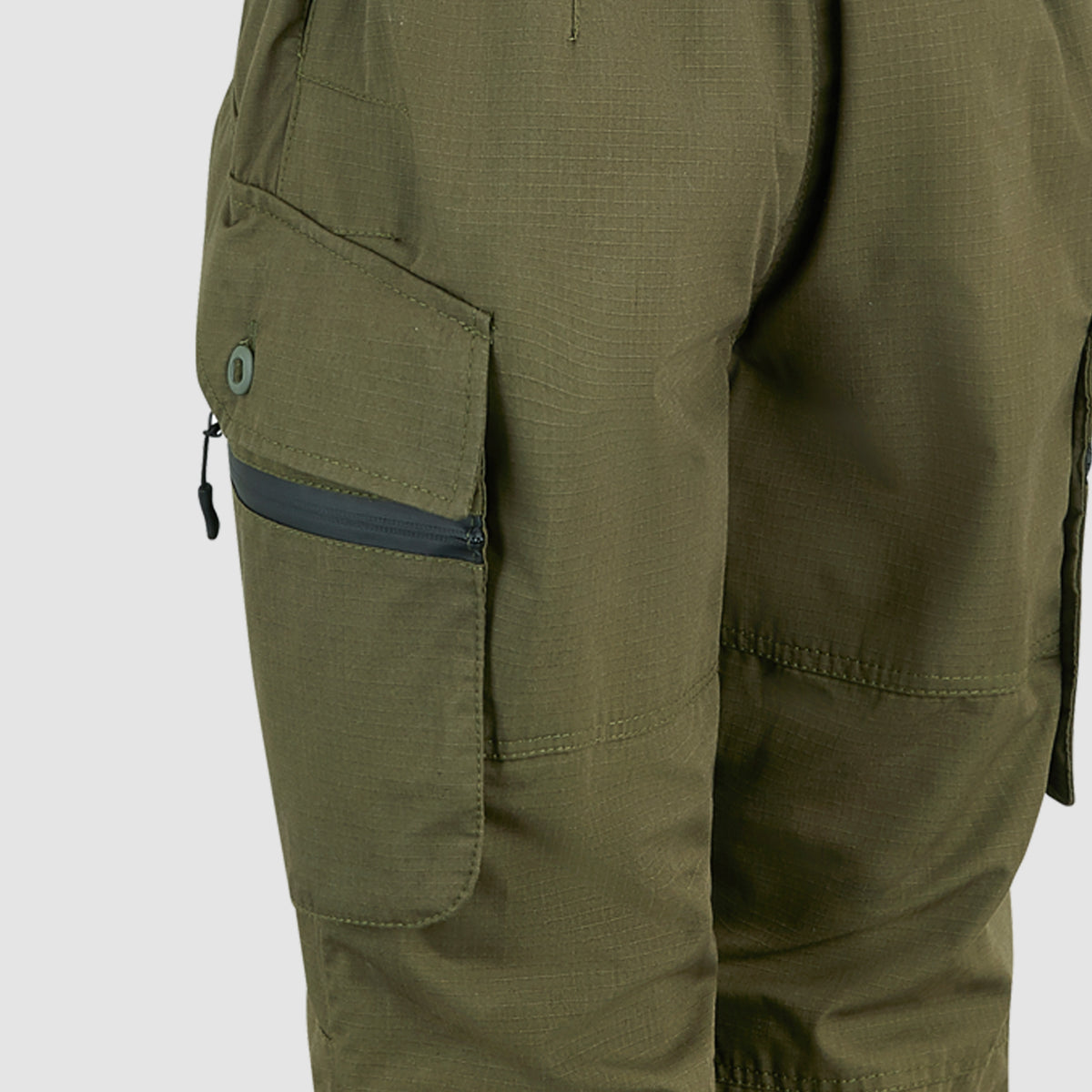 Womens Bib and Brace Olive Green
