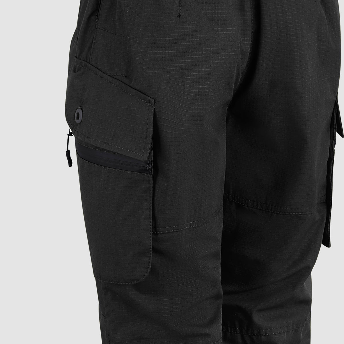 Womens Bib and Brace Black