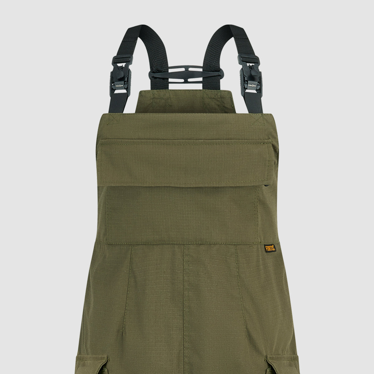 Womens Bib and Brace Olive Green