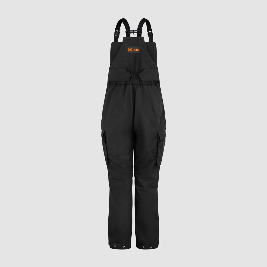 Womens Bib and Brace Black