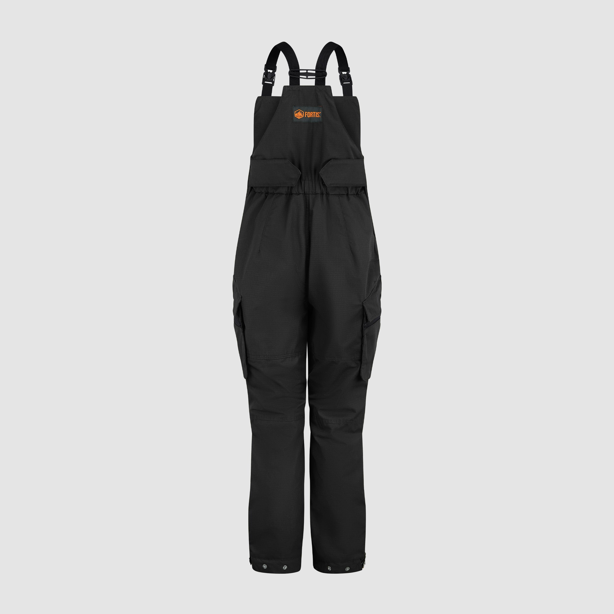 Womens Bib and Brace Black