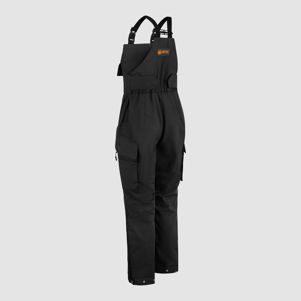 Womens Bib and Brace Black
