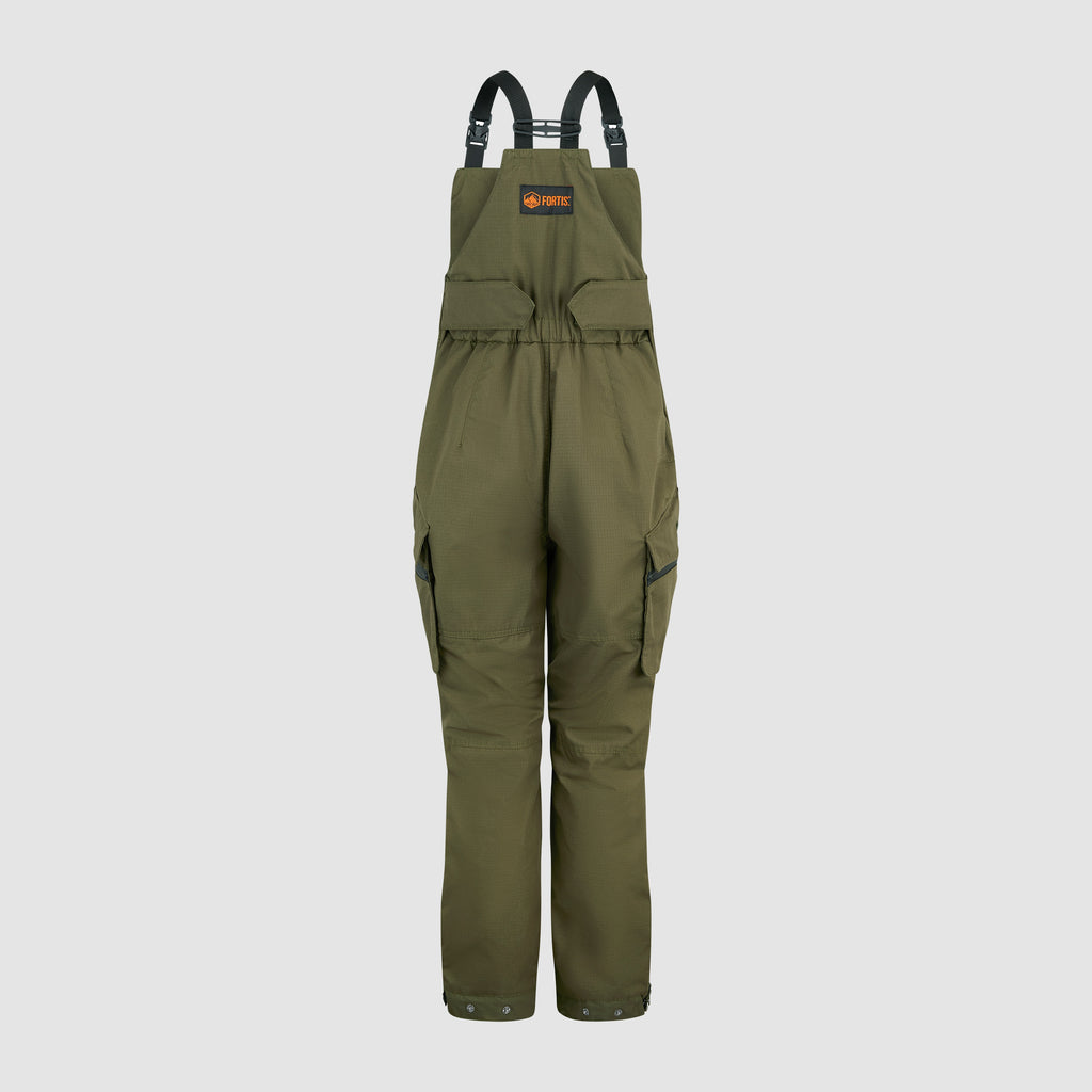 Womens Bib and Brace Olive Green