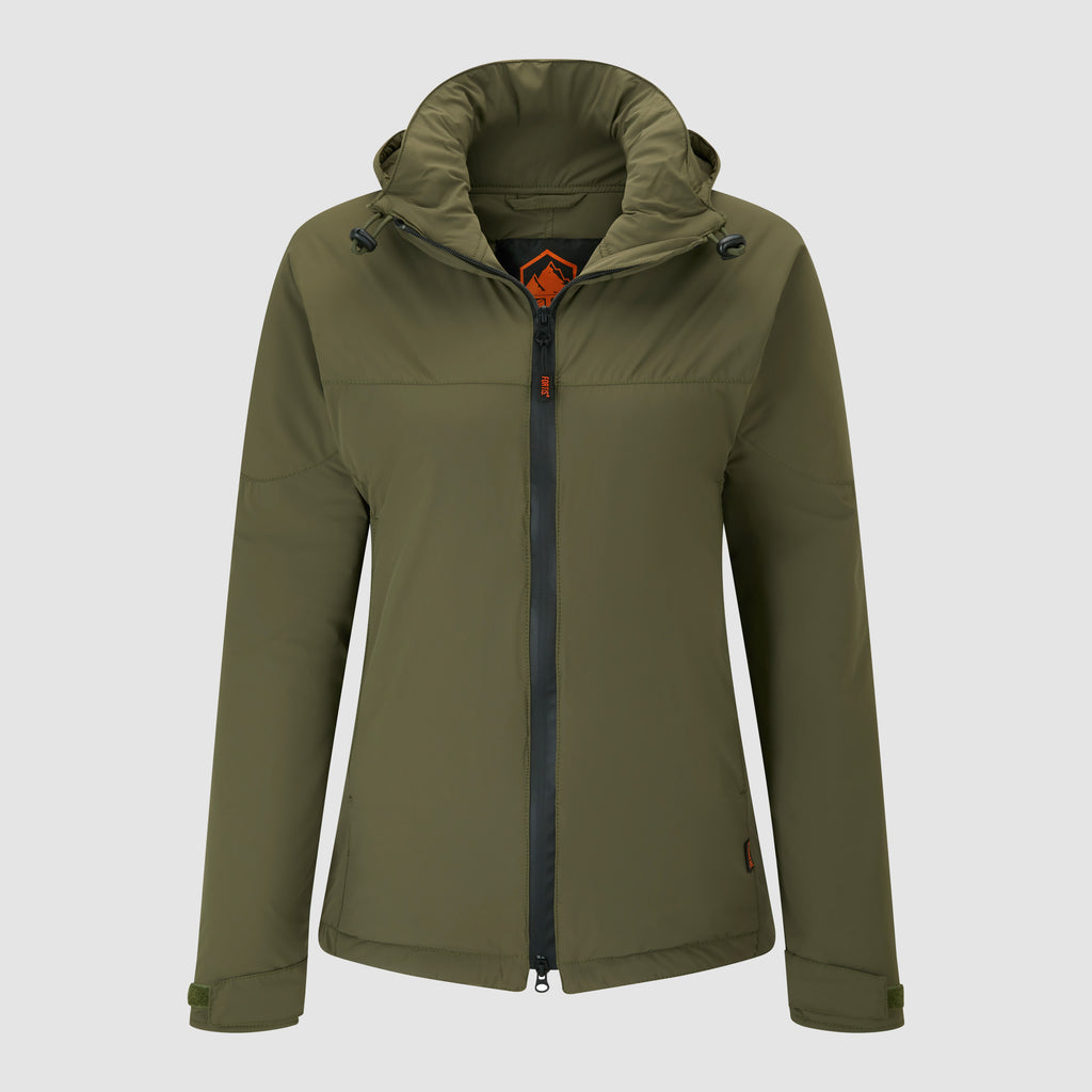 Womens Calor Jacket Olive Green