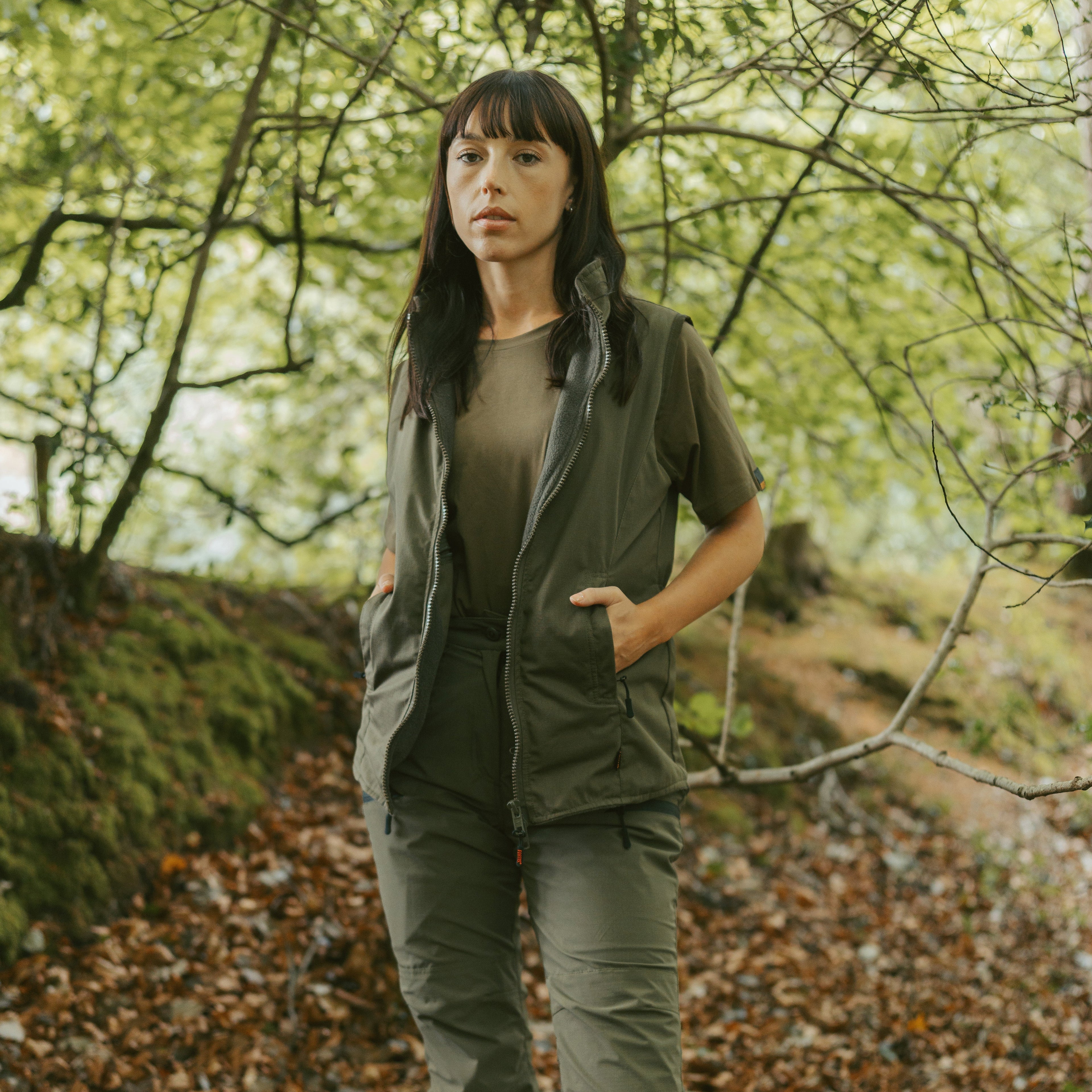 Womens Explorer Gilet Coyote