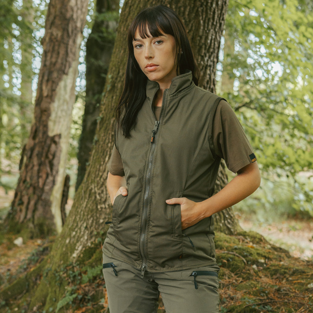 Womens Explorer Gilet Coyote
