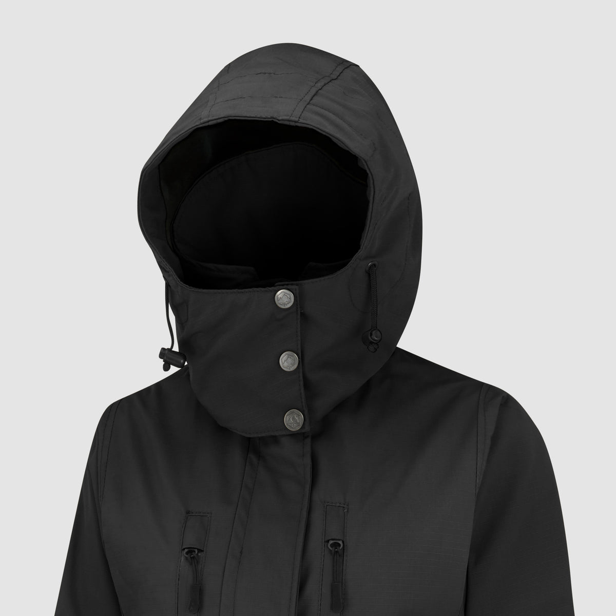 Womens Classic Field Smock Black