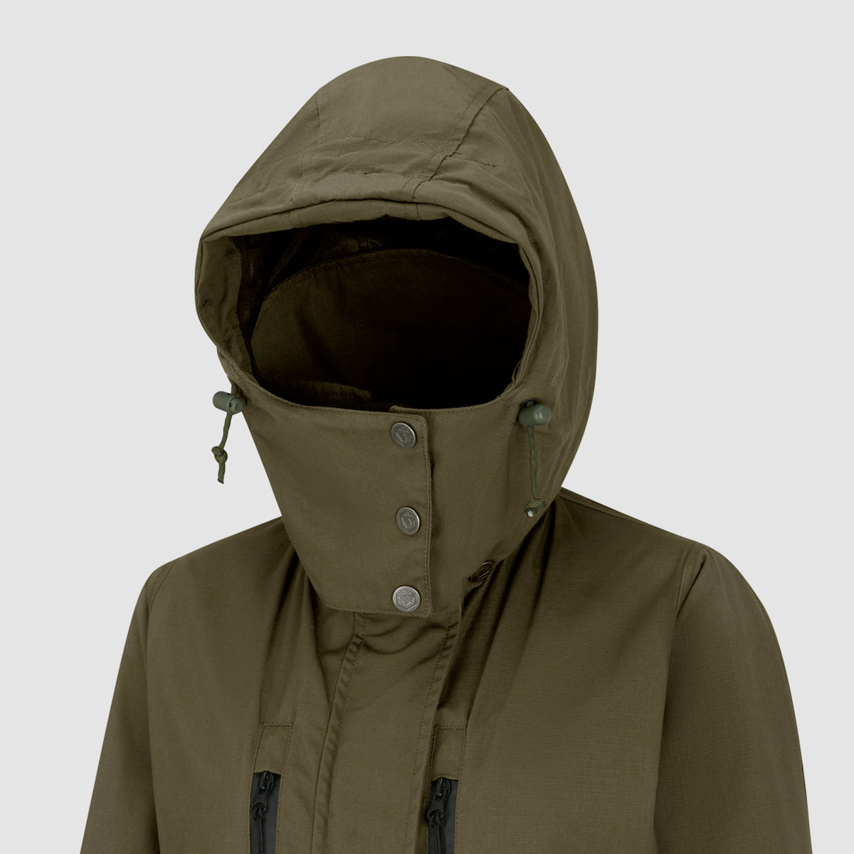 Womens Classic Field Smock Olive Green