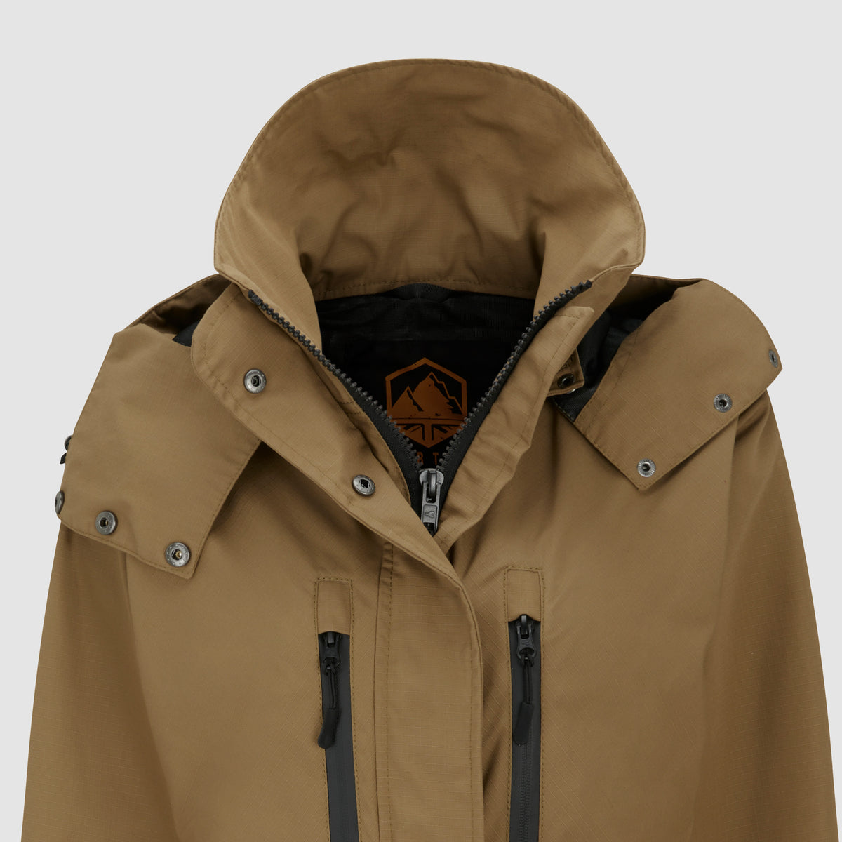 Womens Drawcord Field Jacket Coyote