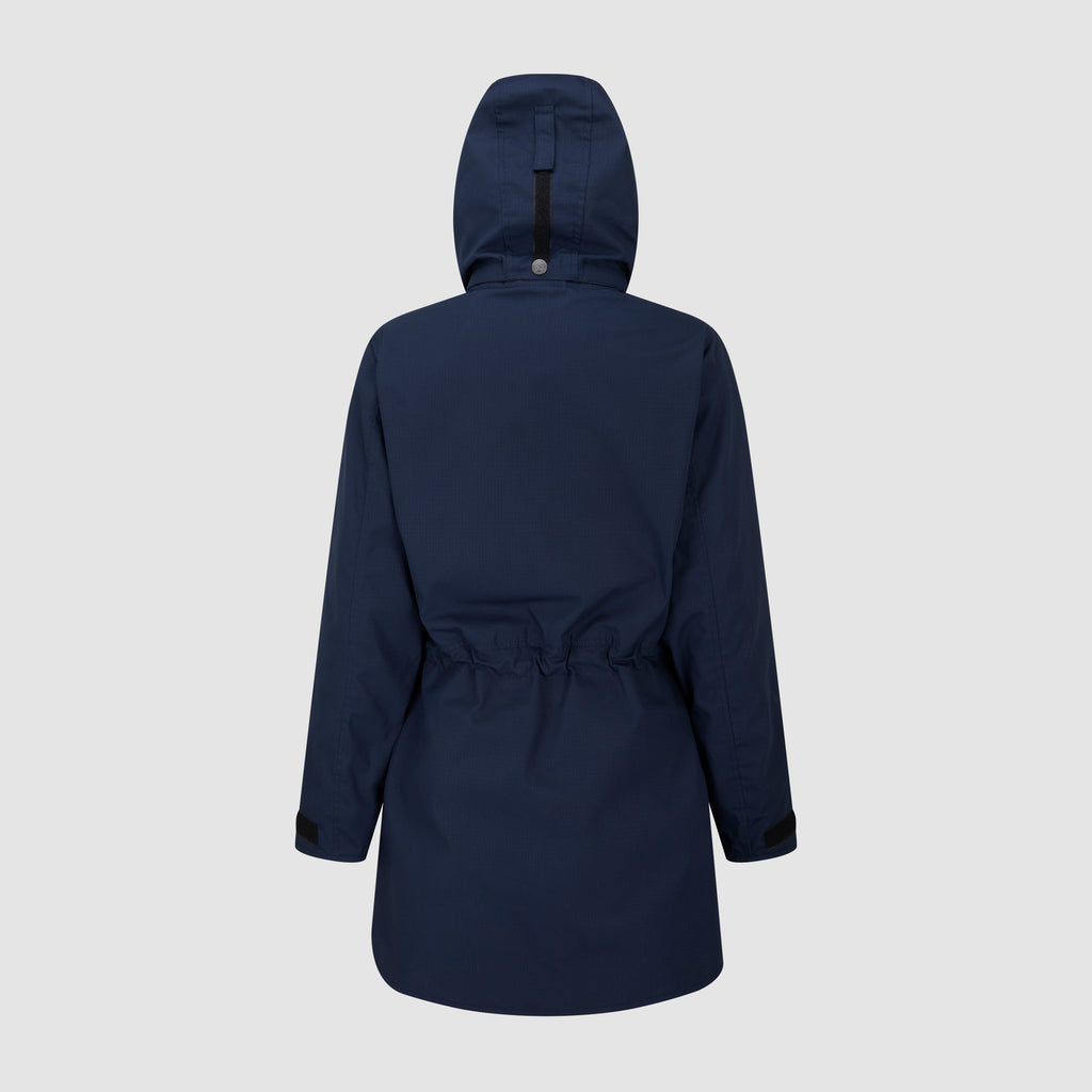 Womens Drawcord Field Jacket Navy