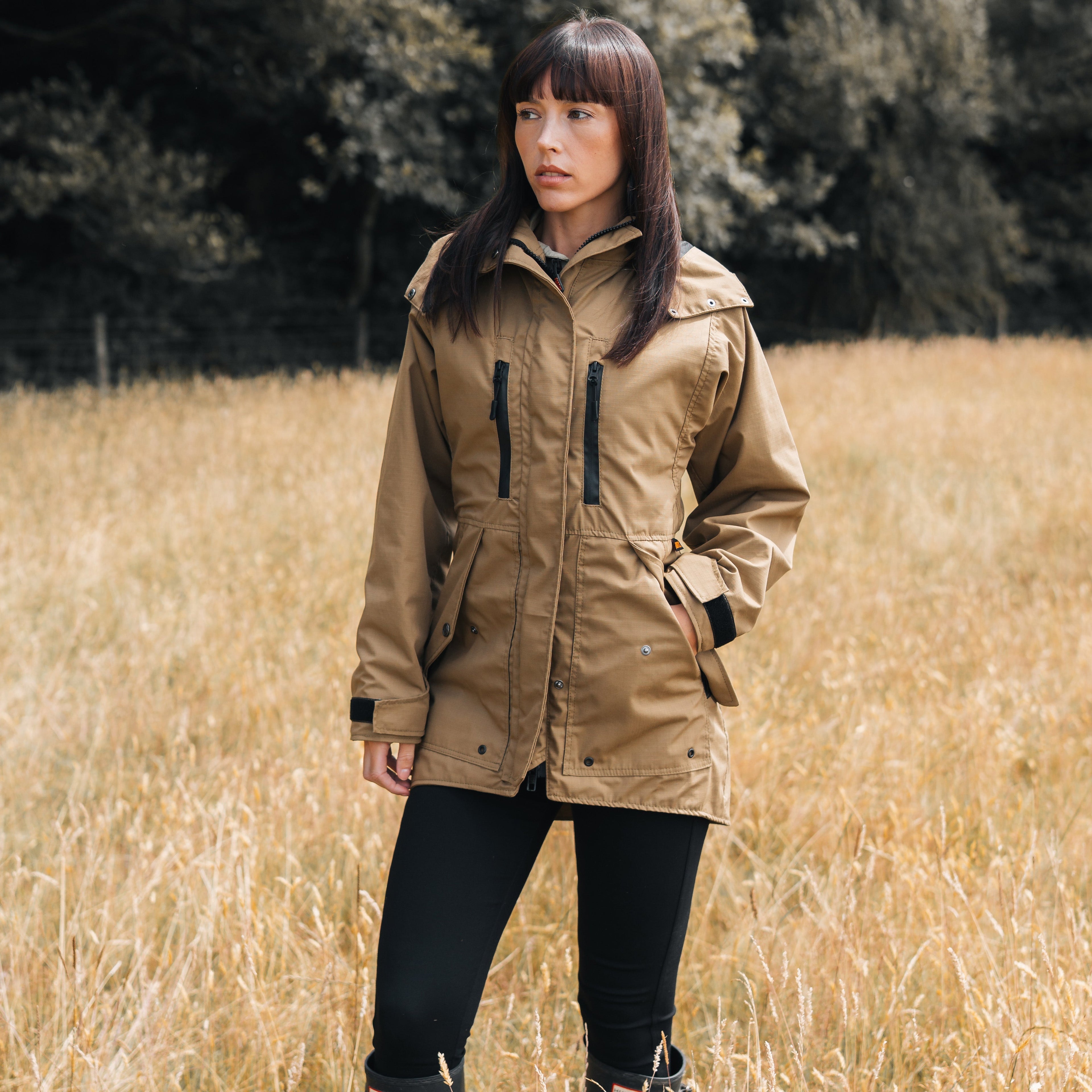 Womens Classic Field Jacket Coyote