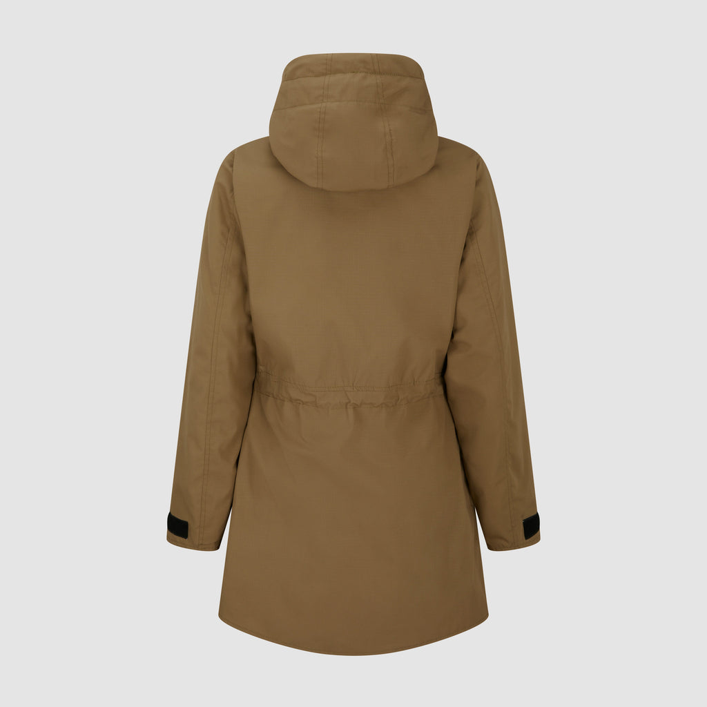 Womens Drawcord Field Jacket Coyote