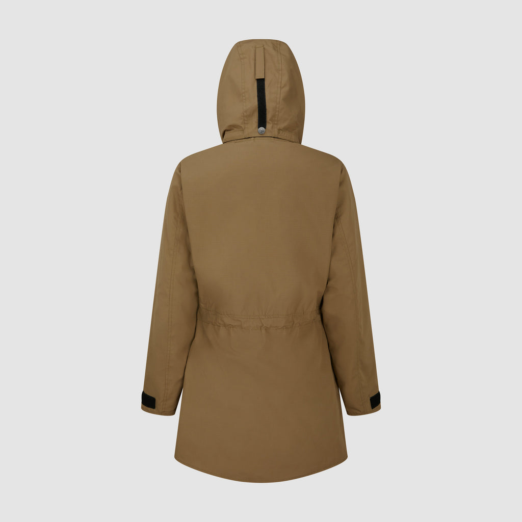 Womens Drawcord Field Jacket Coyote