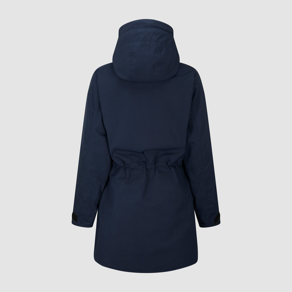 Womens Drawcord Field Jacket Navy