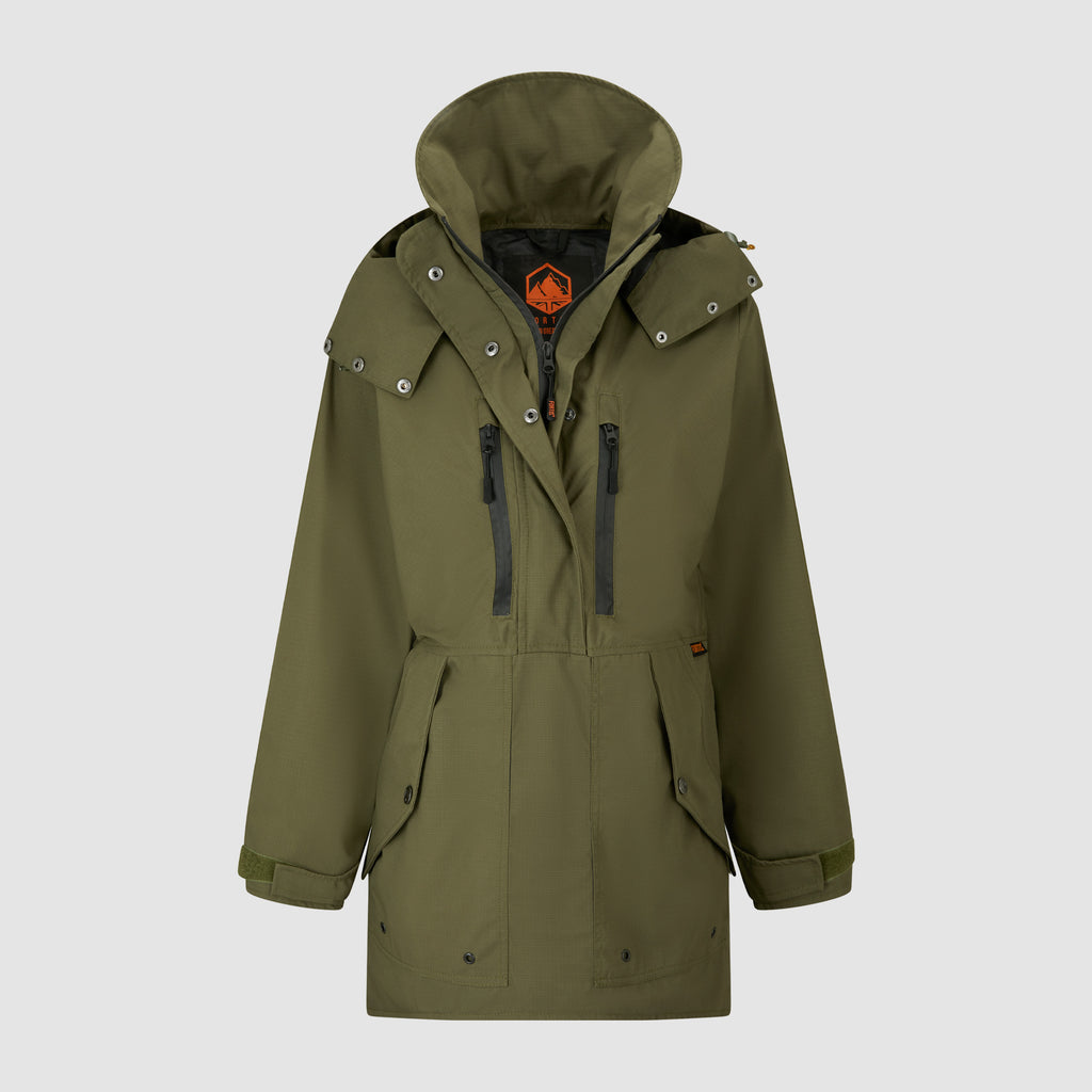 Womens Classic Field Smock Olive Green