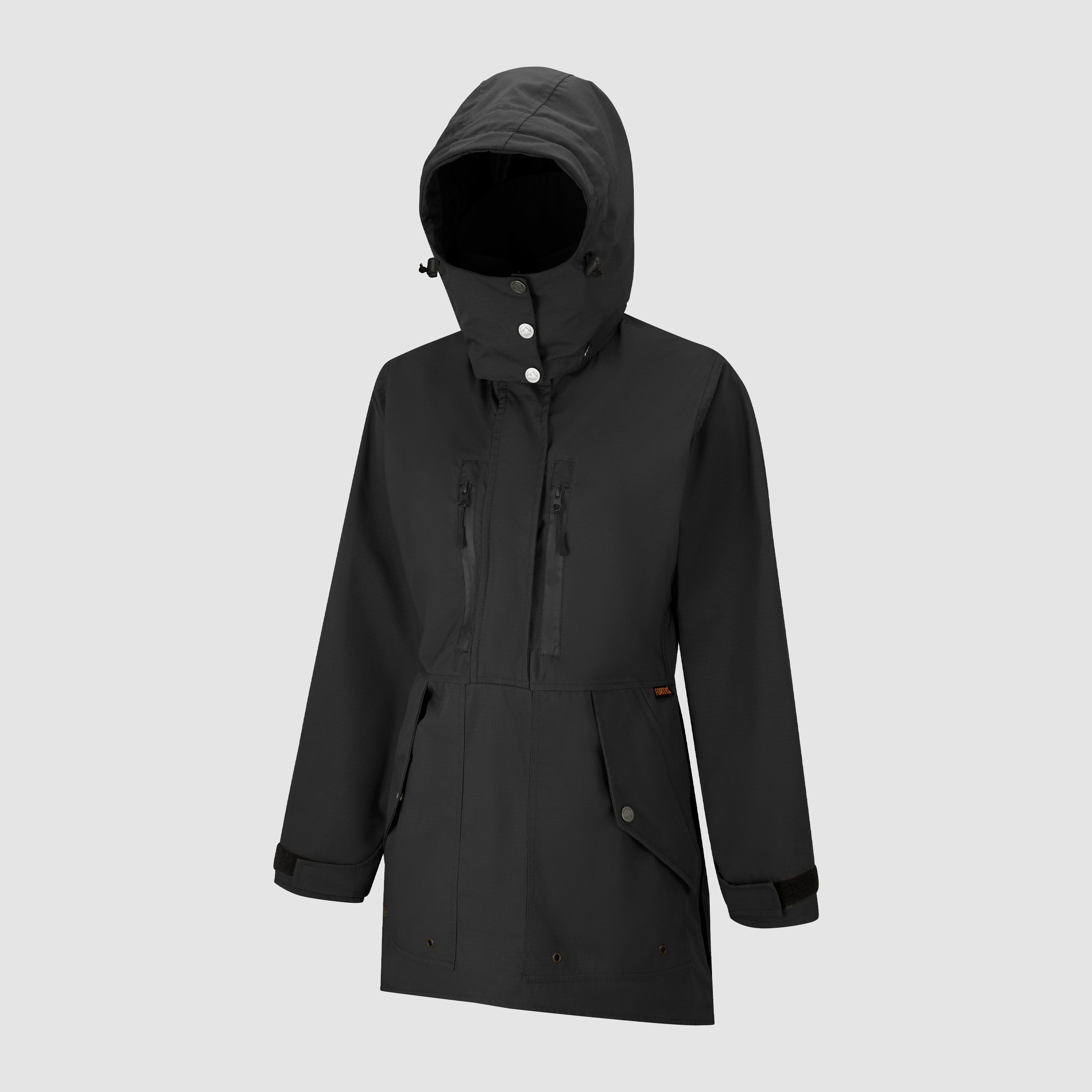 Womens Classic Field Smock Black