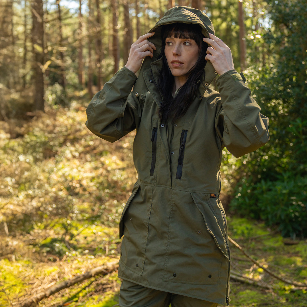 Womens Classic Field Smock Navy
