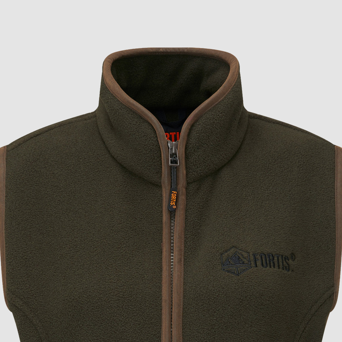Womens Green Vellus Fleece Gilet