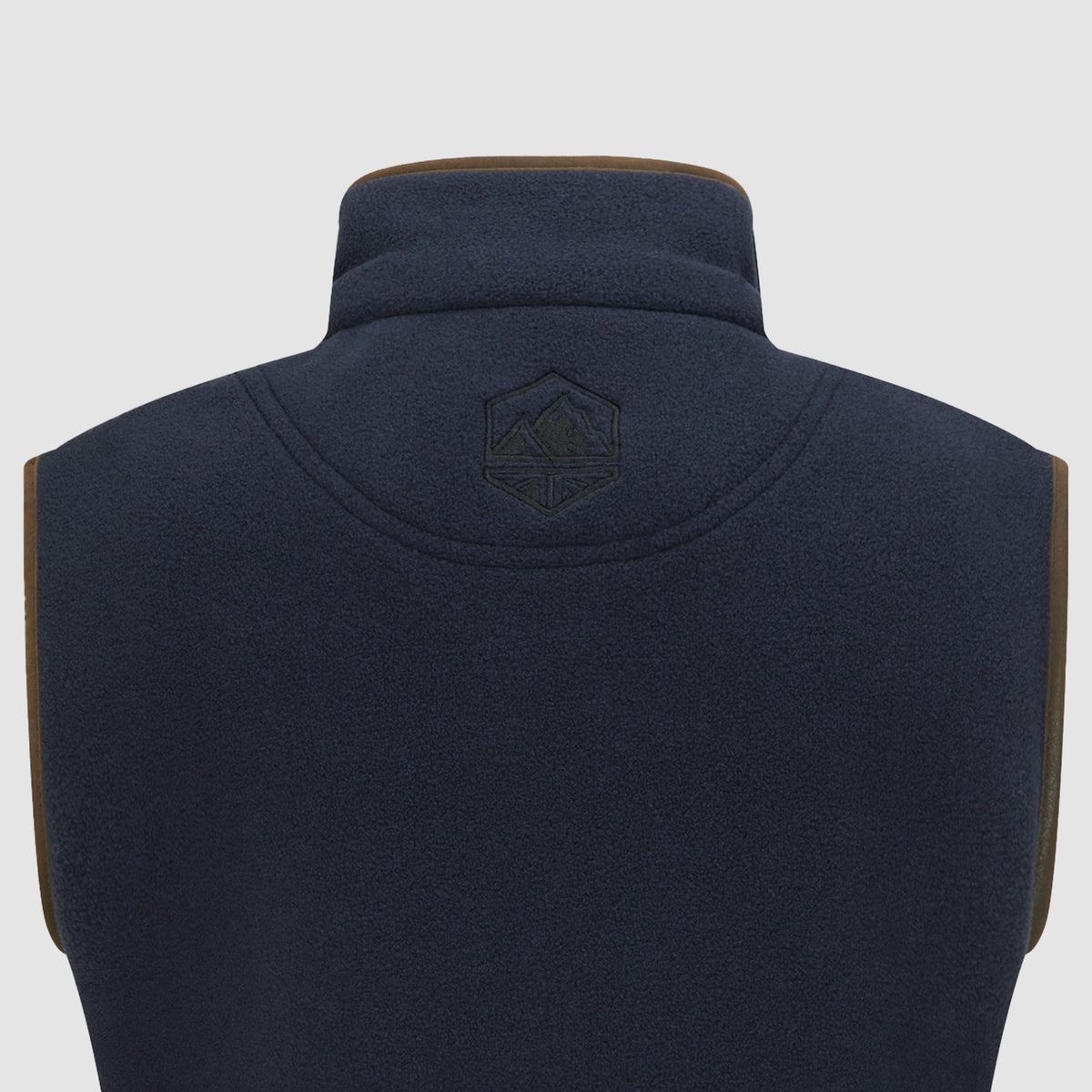 Womens Navy Vellus Fleece Gilet
