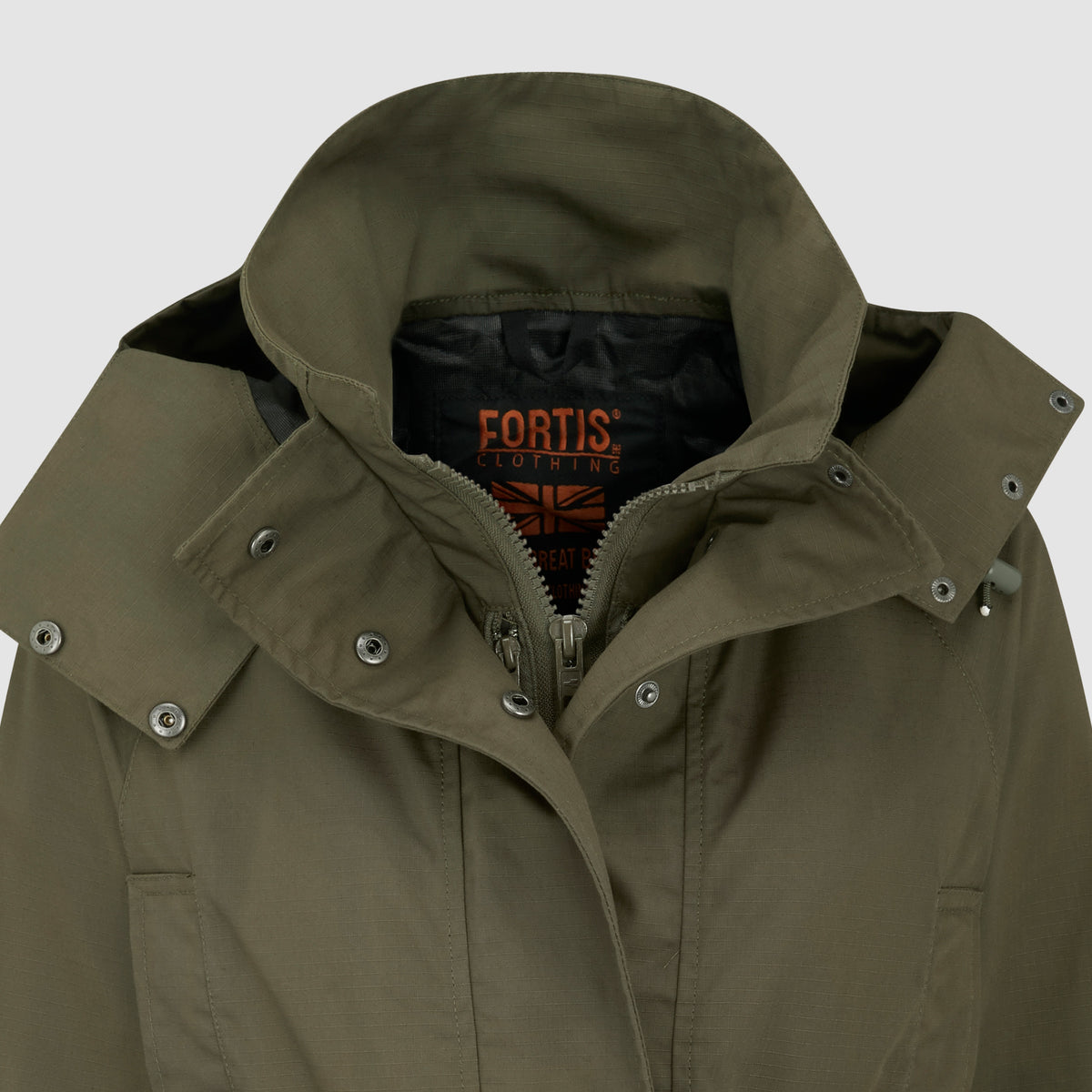 Womens Forester Coat Olive Green
