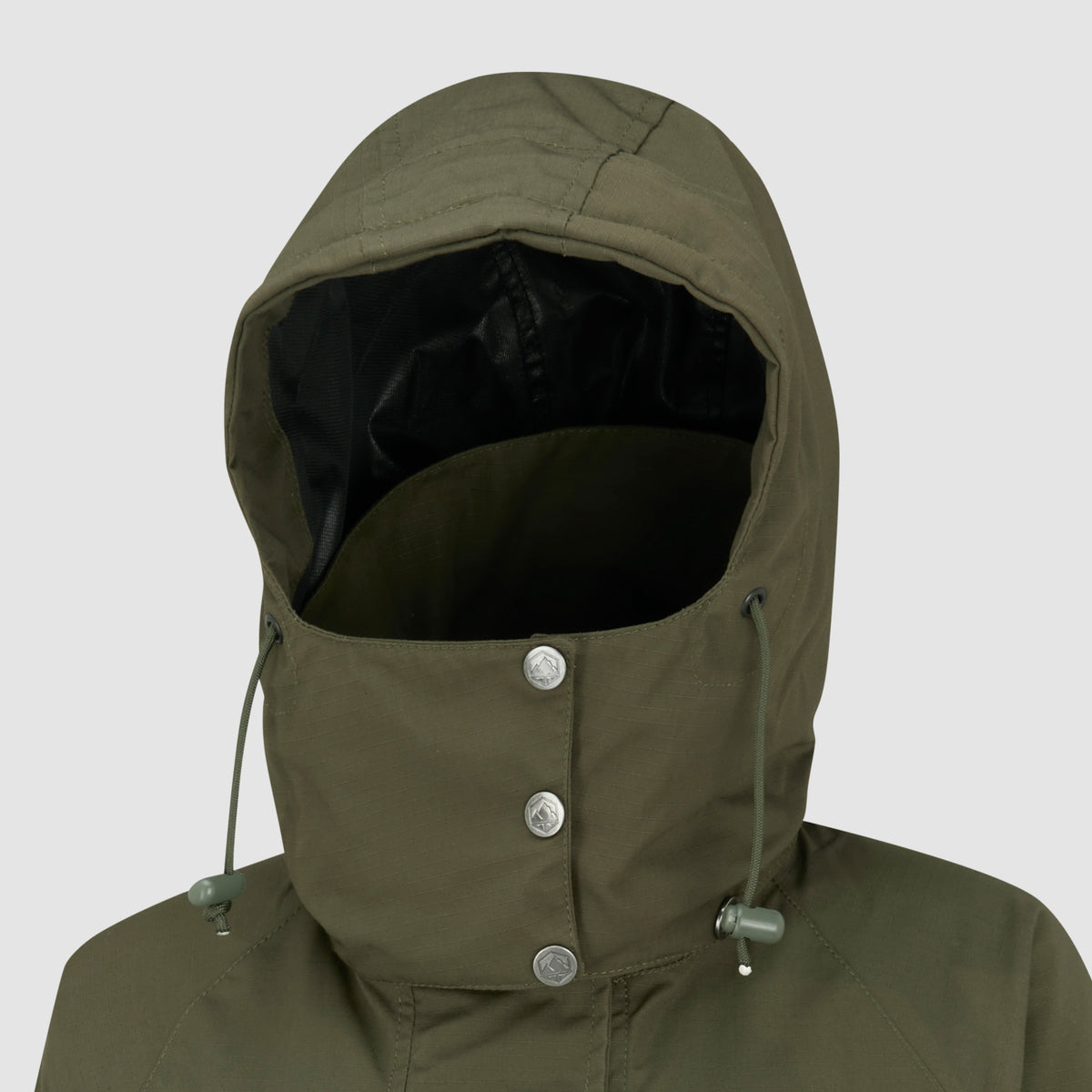 Womens Forester Coat Olive Green