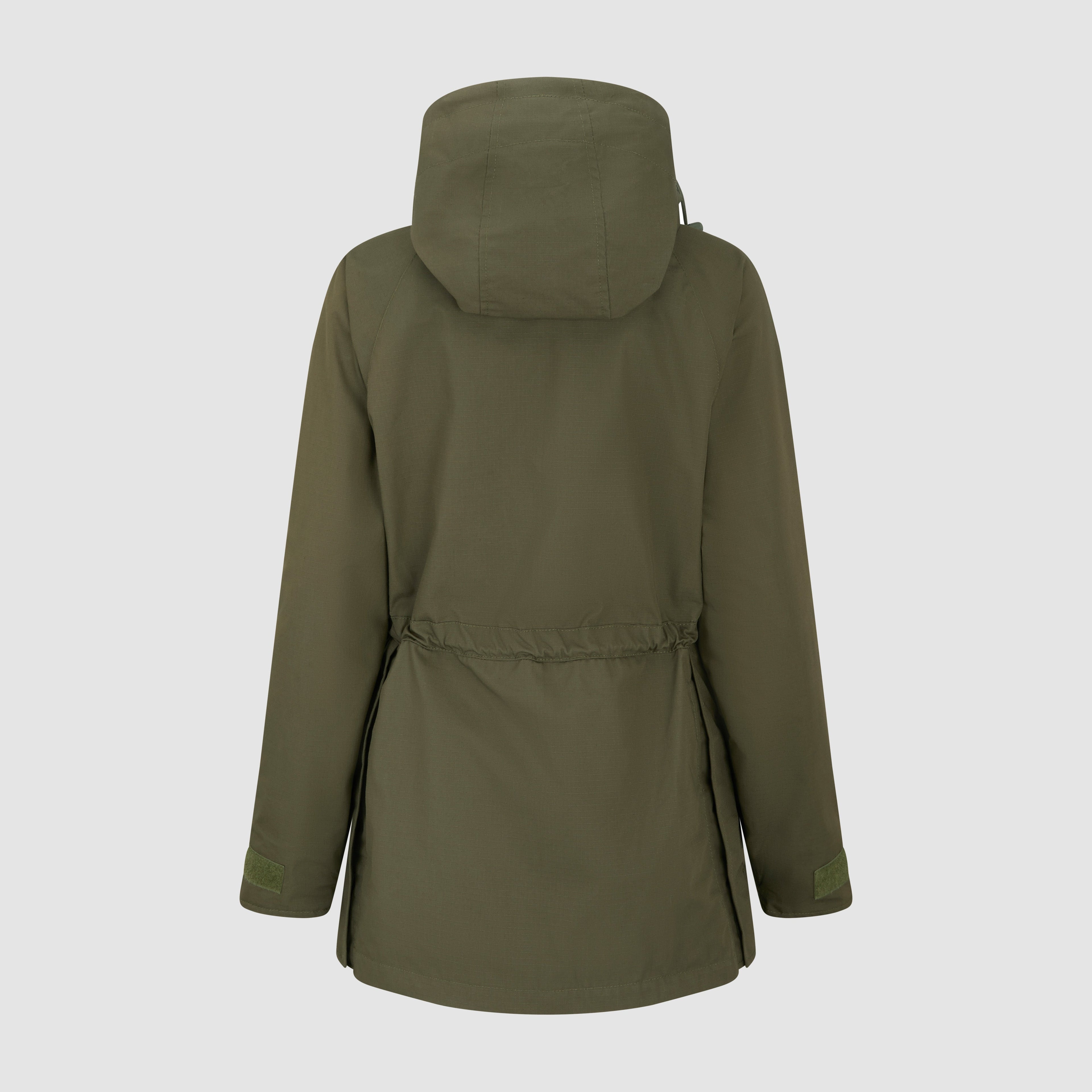 Womens Forester Coat Olive Green