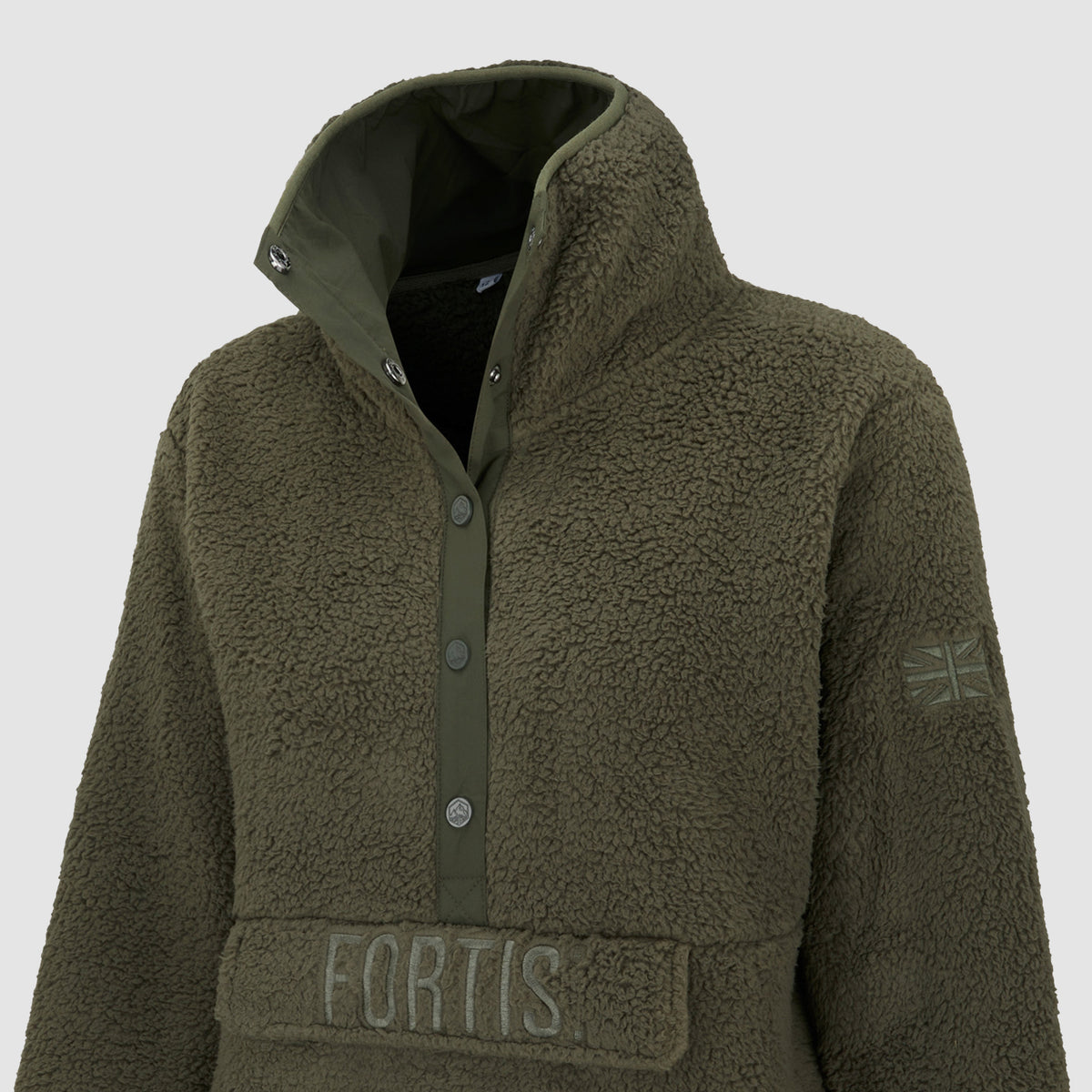 Womens Element Sherpa Jumper Green
