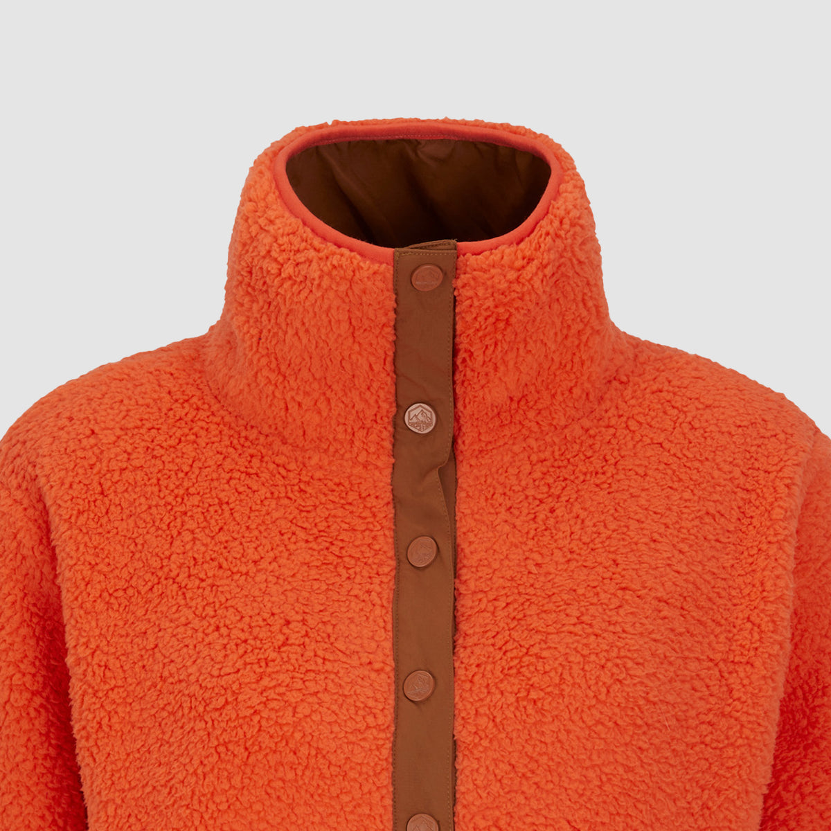 Womens Element Sherpa Jumper Orange
