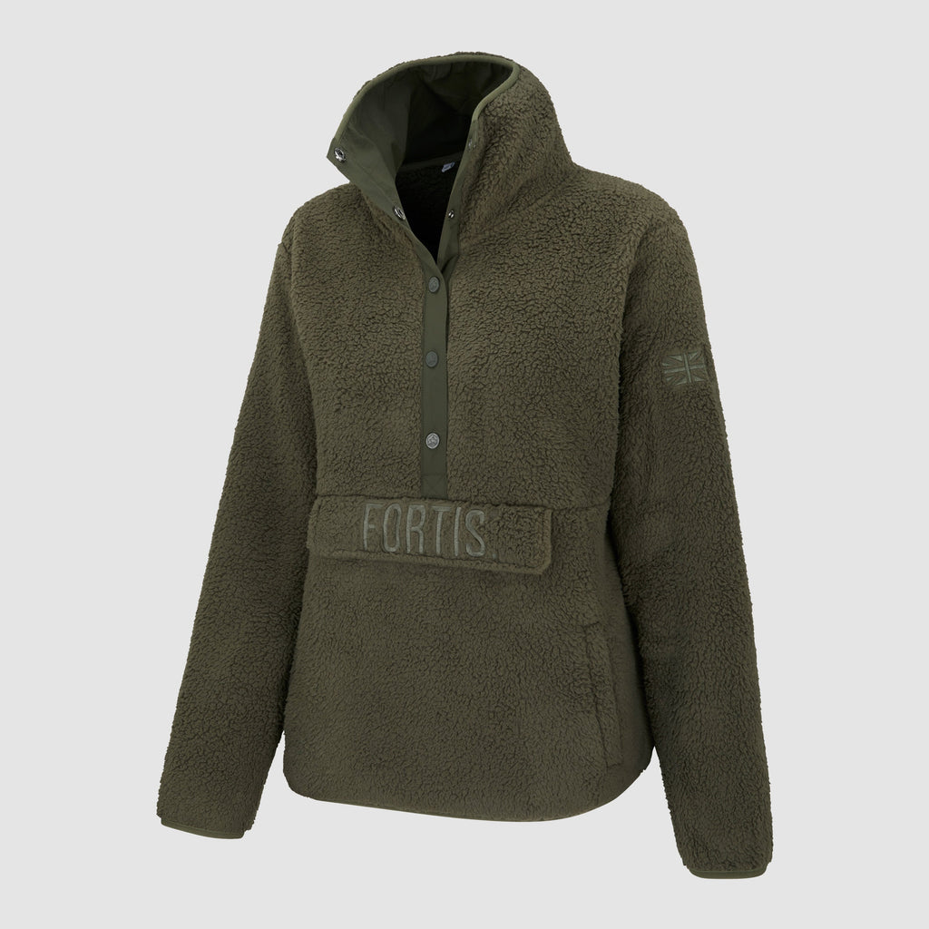 Womens Element Sherpa Jumper Green