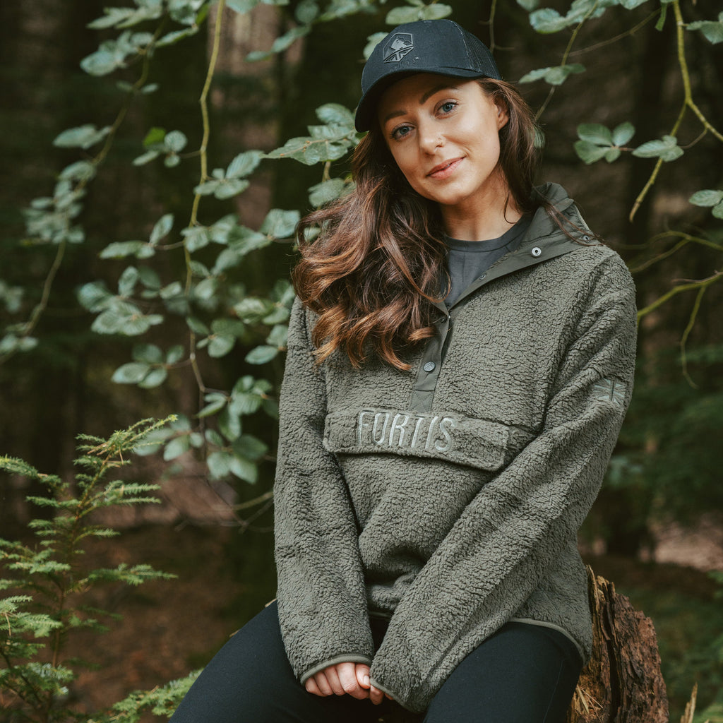 Womens Element Sherpa Jumper Green