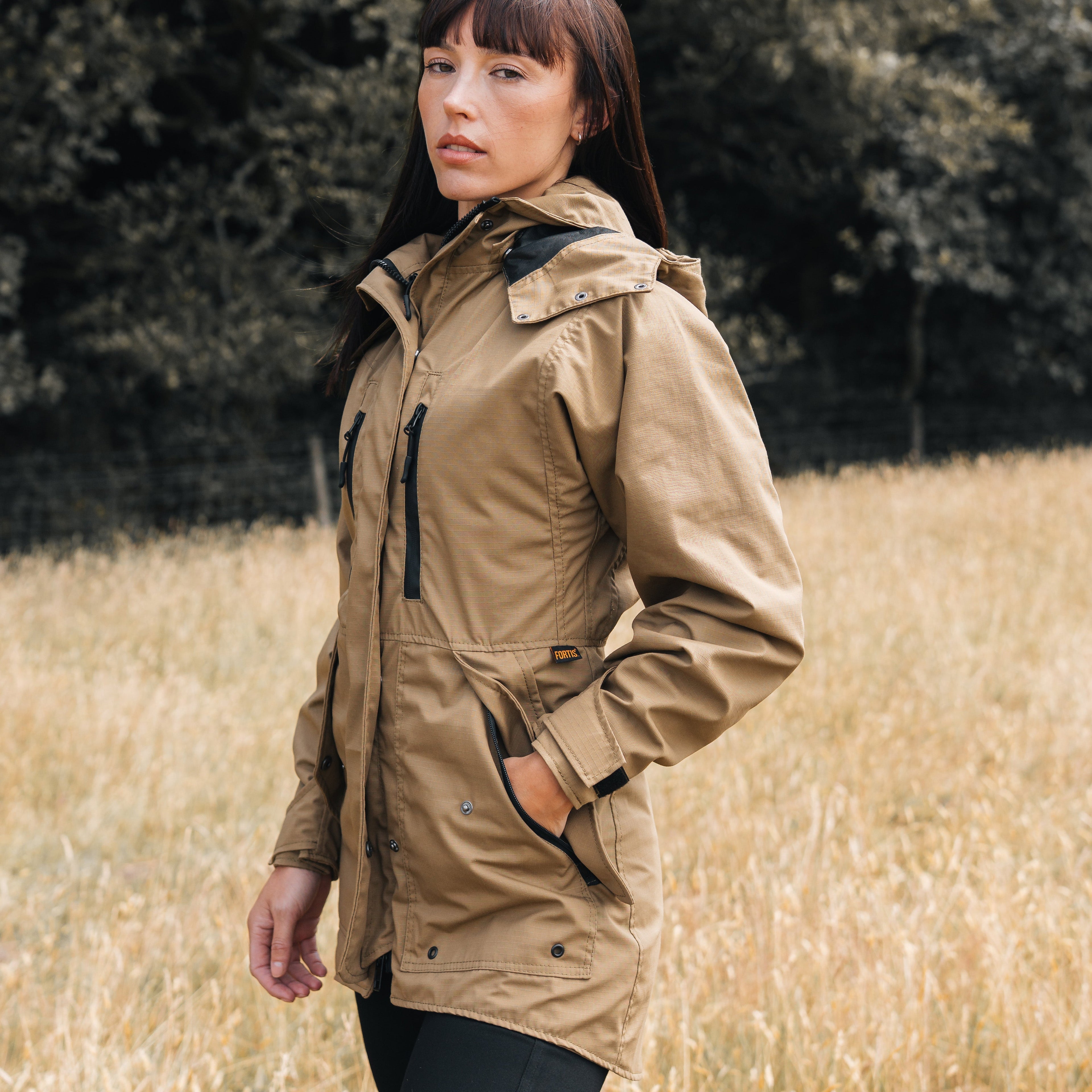 Womens Classic Field Jacket Black
