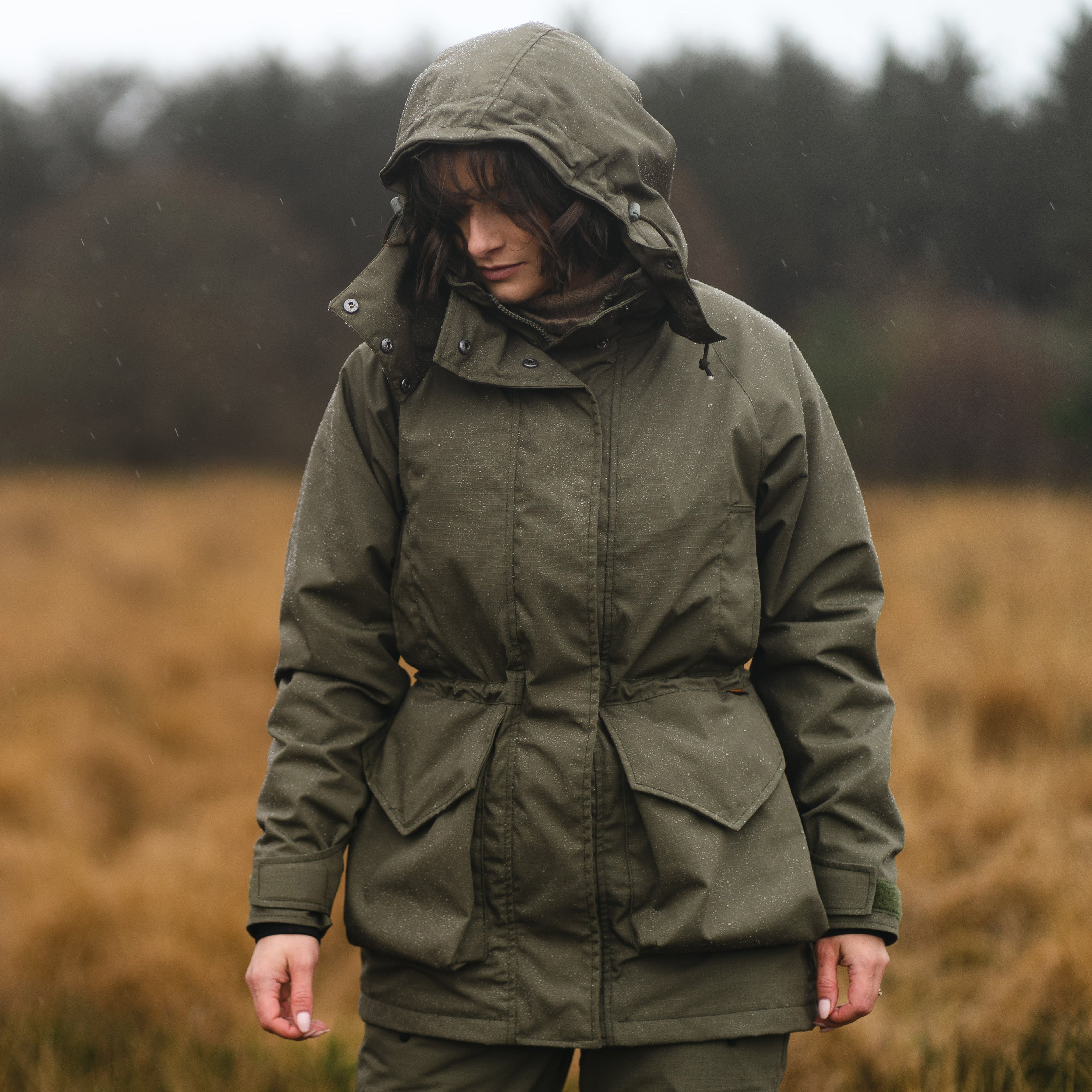 Womens Forester Coat Navy