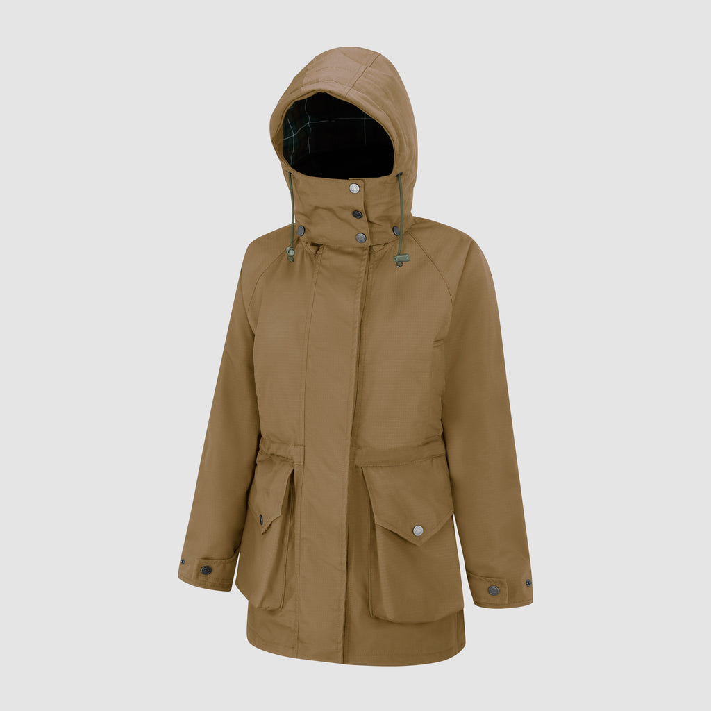 Womens Highland Coat Coyote