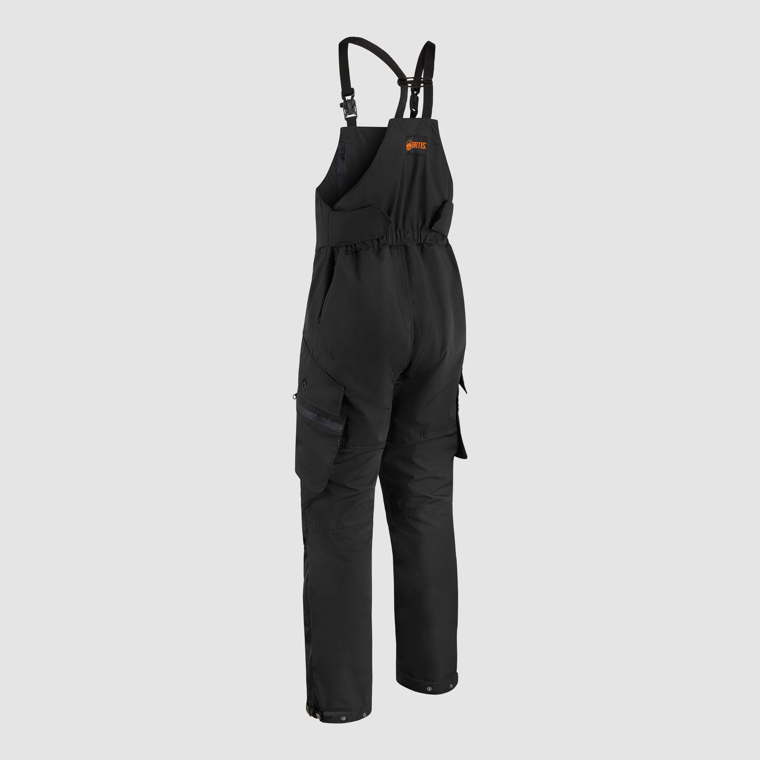 Mens Bib and Brace Black