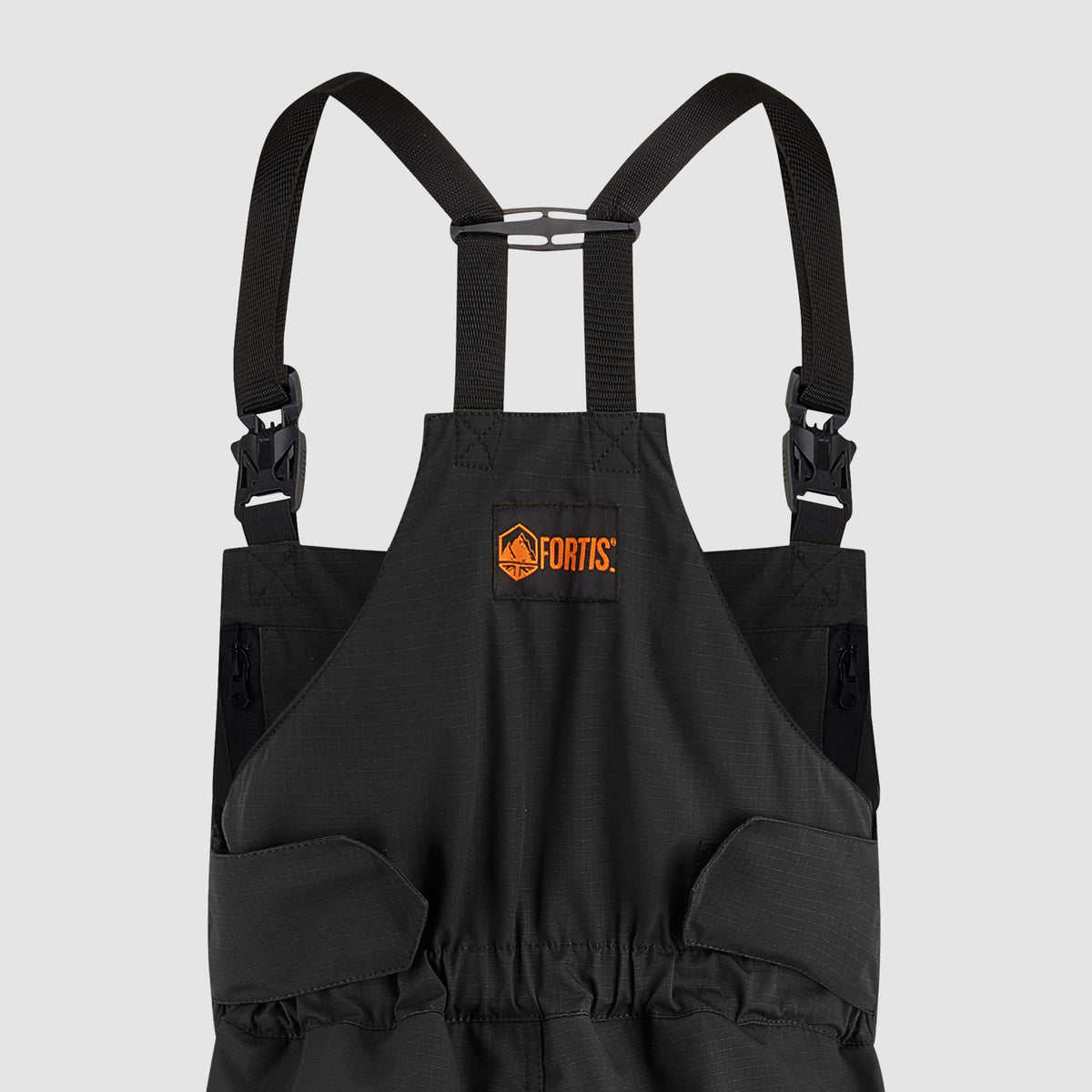 Mens Bib and Brace Black