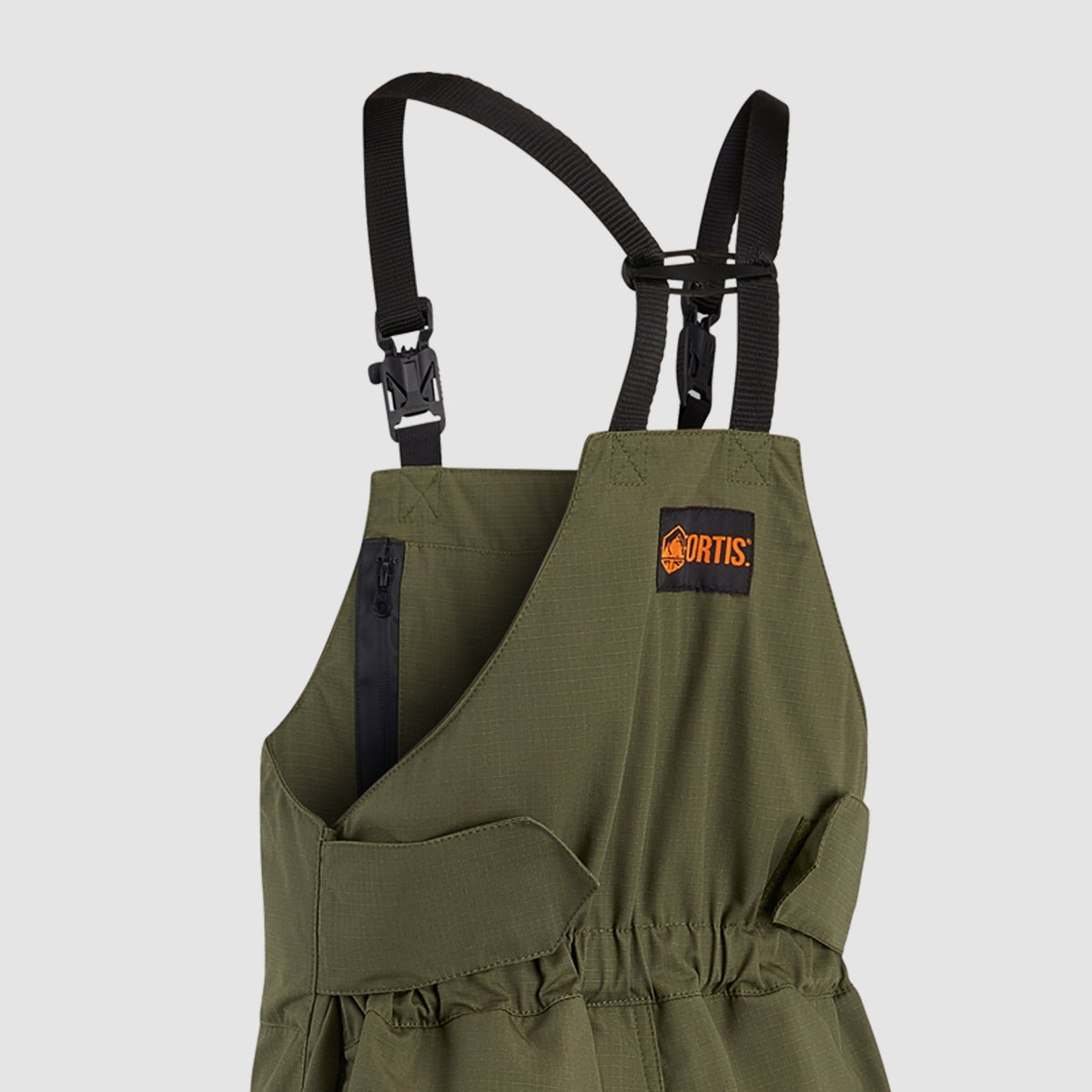 Mens Bib and Brace Olive Green