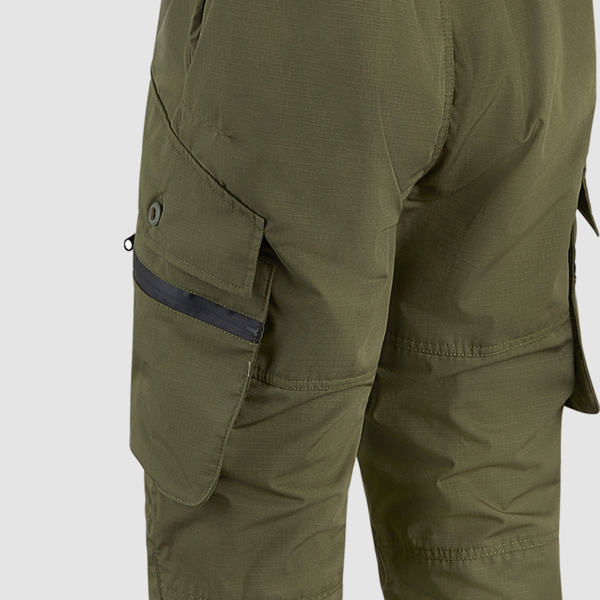 Mens Bib and Brace Olive Green