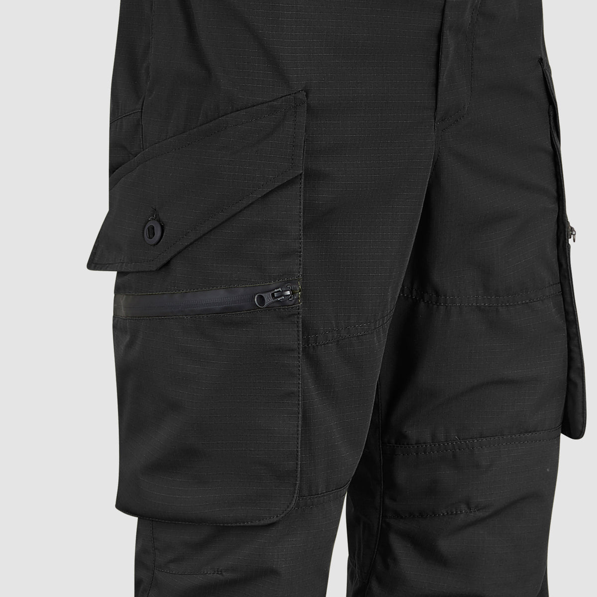 Mens Bib and Brace Black